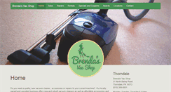 Desktop Screenshot of brendasvacshop.com